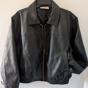 Black Bomber Jacket